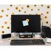 StikArt Removable Sunflower Wall Decals Printed on a Synthetic Canvas
