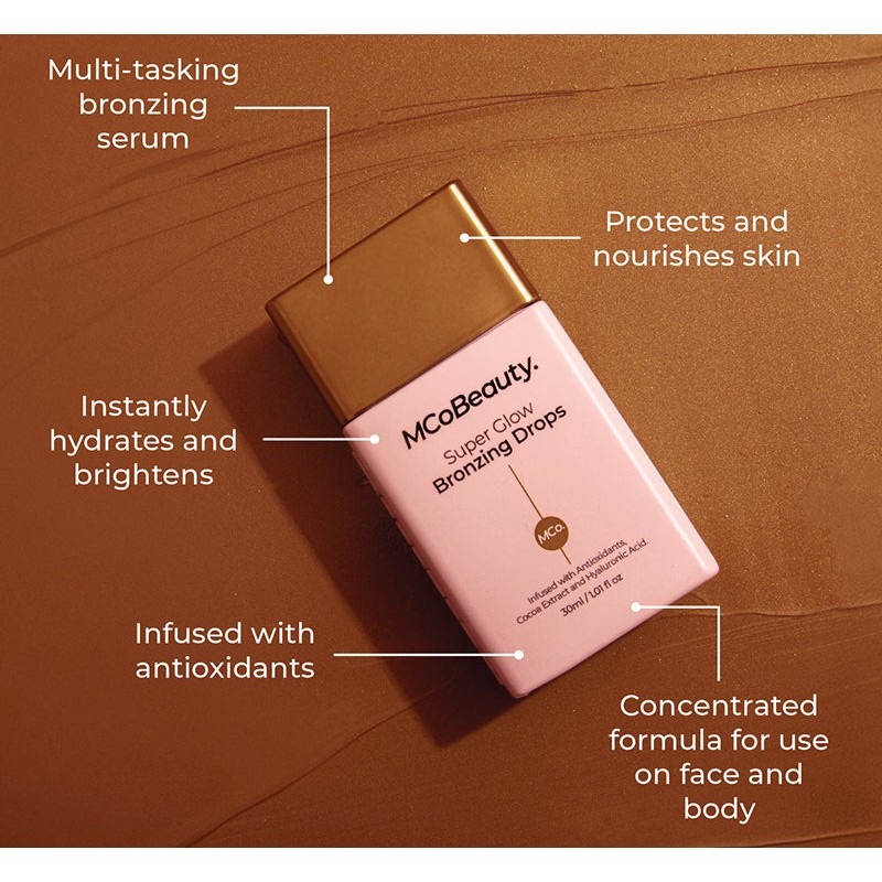 MCOBEAUTY SUPER GLOW BRONZING DROPS, #MCH414 MCOBEAUTY