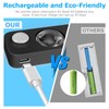 NIEGNOWOO LED Motion Sensor Puck Lights, Rechargeable Cabinet Lights, Stick