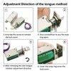 FTSTech Mini Small Cabinet Locks 12V 0.6A Magnetic Lock Electromagnetic