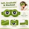 3D Frog Sleep Mask, Funny Frog Eye Mask for Sleeping,
