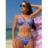 BIKINX Womens Swimsuits Thong Bikini Sets for Women Triangle Two