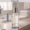 ROHIJALE 50ml/1.7oz Clear Glass Spray Bottles 4 Pack, Refillable Fine