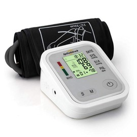 TMZ® Digital Automatic Blood Pressure Monitor Meter Upper Arm Intellisense 180 Memory (Silver BP Machine)