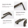 Zuotai 8mm/9mm/10mm 3pcs/set Llave De Válvula De Para Motocicleta