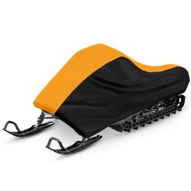 New Generation Snowmobile Cover! XYZCTEM Waterproof Trailerable Snowmobile Cover Sled Ski Cover Compatible with Yamaha Polaris Ski-Doo Arctic Cat(Fits Length 145"x 51"x 48")