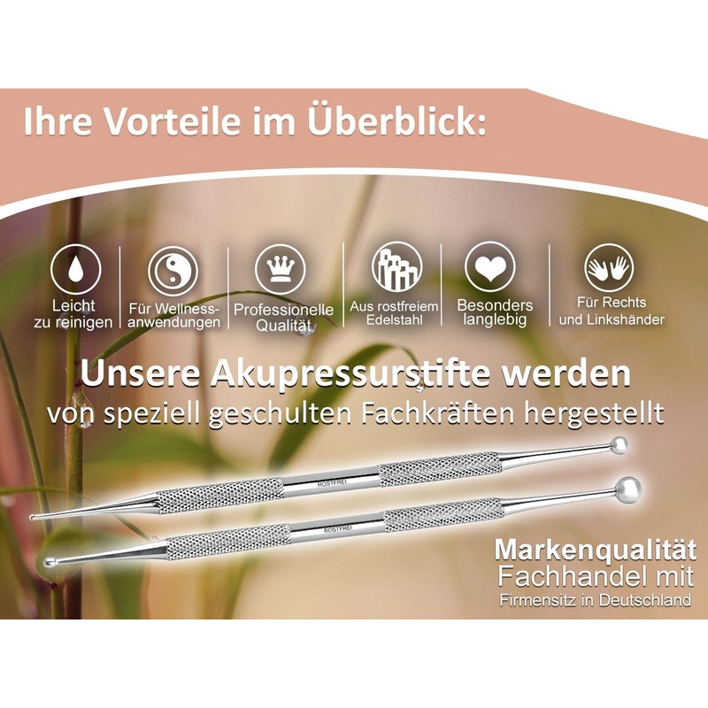 Acupressure Pen Set 1/4/3/7 mm Acupressure Acupuncture Massage Pen