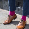 SWOLE PANDA | Luxury Bamboo Socks for Men, Orange &