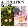 CHGCRAFT 60Pcs 4 Styles Foam Fruit Artificial Mini Apple, Fake