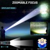 baibian Rechargeable Flashlights 4000.000 High Lumens, Super Bright Flashlight High