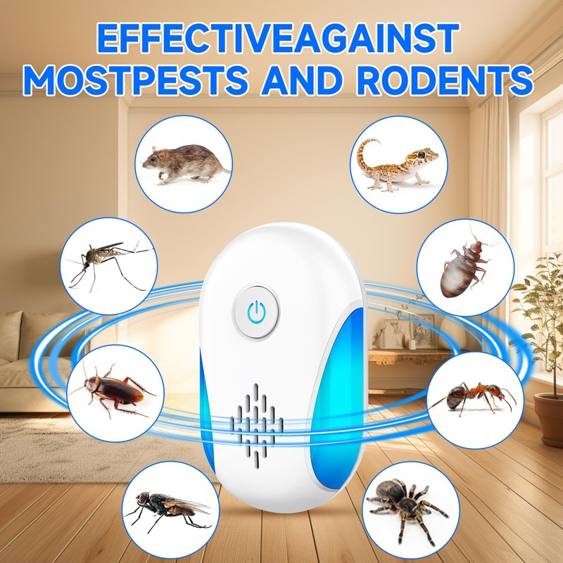 Upgraded Ultrasonic Repeller 6 Packs