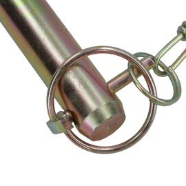 7/8in (22mm) x 160mm Replacement Trailer Hitch Pin for Tow Ball Pin Couplings