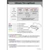 Unicorn Lighting UT01 Surface Mount Warning Emergency Strobe Grille Light