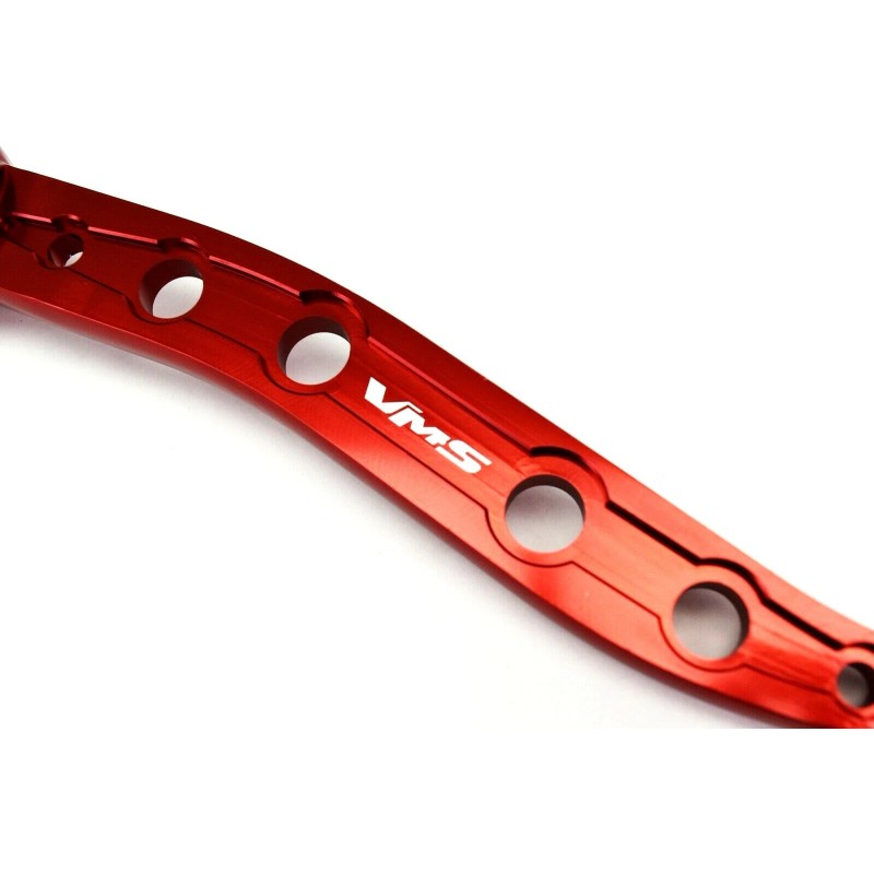 VMS RACING SHORT SHIFTER + TEAR DROP SHIFT KNOB RED
