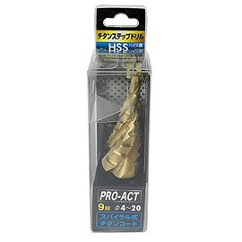 Konan Original PROACT Hexagonal Shaft 4-Blade Step Drill PASG-723