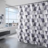TRUSTLIFE Shower Curtains Mould Proof Resistant, Shower Curtain with 12