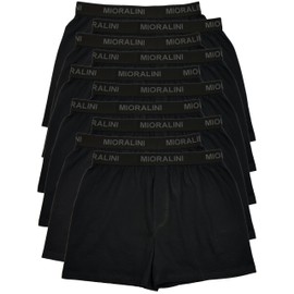 MioRalini Men's Boxer Shorts in Pack of 10 – Loose Fit, Soft Material – Classic Design