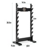 lukar Kylin 8 Tier Sword Rack Floor Standing, Multilayer Katana