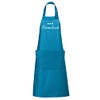 Schnoschi High Quality Embroidered Kitchen Apron in Turquoise with 3