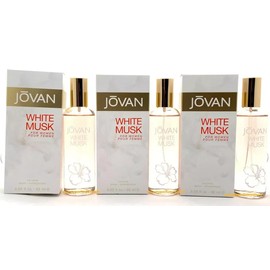 PACK OF 3 - JOVAN WHITE MUSK by Coty for Women 3.25 Oz Cologne Spray