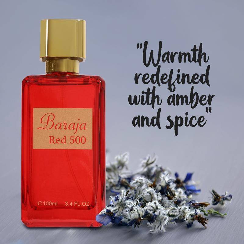 Baraja Red 500 Eau de Parfum Natural Spray Perfume for