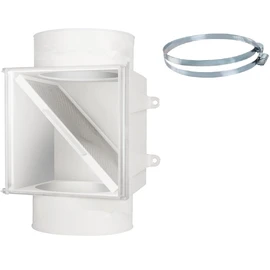 Dryer Duct Lint Trap, Extra Heat Dryer Saver,Accommodates 4" Transition Ducts,1-Pack