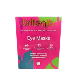 Briteglo Under Eye Patches for Puffy Eyes & Dark Circles - Deep Hydration, Smooth Fine Lines, Anti-Wrinkles Patches, Enriched with Hyaluronic Acid, Centella & Vitamin E, Firm Under Eye Mask (28 Pairs)