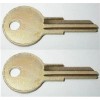 ILCO (2) Snugtop Truck Cap Toppers Camper Replacement Keys Pre-Cut To Key Code PRM09