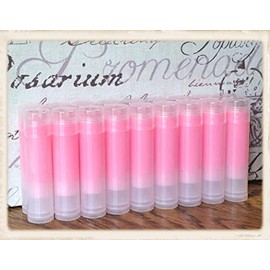 100 Wholesale Handmade Prefilled Strawberry Flavored Lip Balms Without Labels