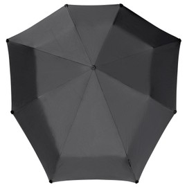 Senz umbrellas NEW SENZ MINI SZN-002 Folding Umbrella, Rain or Sun (Black), Black