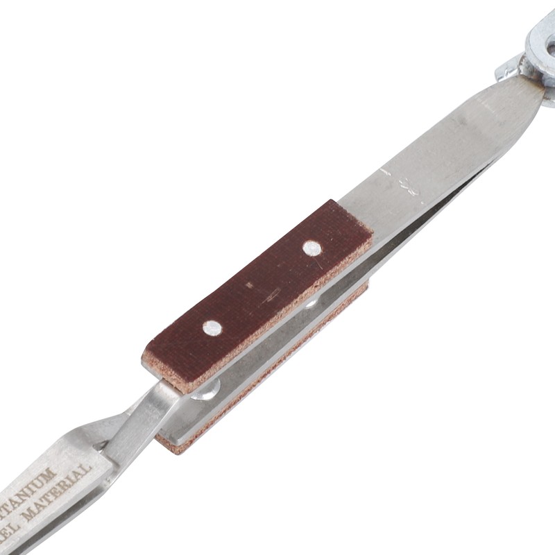 Third Hand Stand with Tweezer Jewelry Welding Straight Curved Tip