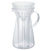 Hario V60 Glass Hot and Iced Coffee Maker, 700ml, Clear