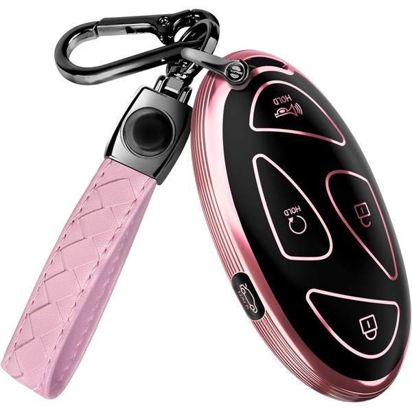 Lucrum Compatible with Hyundai IONIQ 6 Key Fob Cover &