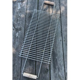 Timeless Steel Large Stainless Grill Mesh for BBQ Grill / MANGAL for 10 skewers