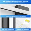 Combuh Bathroom Light Fixtures Modern Vanity Lights Wall Mounted Lighting