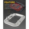 Billet Aluminum Battery Tray Battery Pallet Trunk Battery Hold Down