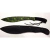 23" Overall Green Zombie Killer Design Machete with Nylon Case