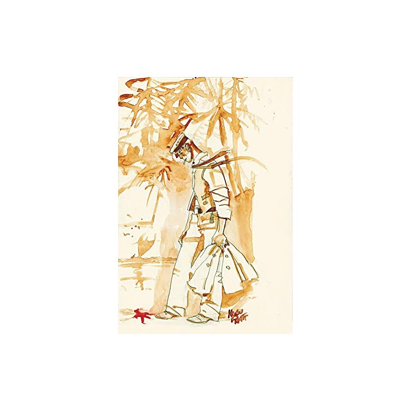 Moulinsart Postcard Corto Maltese, Pacific (12,5x17,5cm)