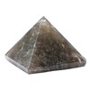 Smoky Quartz Pyramid Crystal Healing Stones - 1.5" Great Pyramid