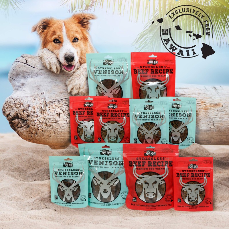 GoGo Stressless Beef Jerky (3oz Training Treats)
