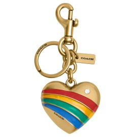 Metal Heart Bag Charm
