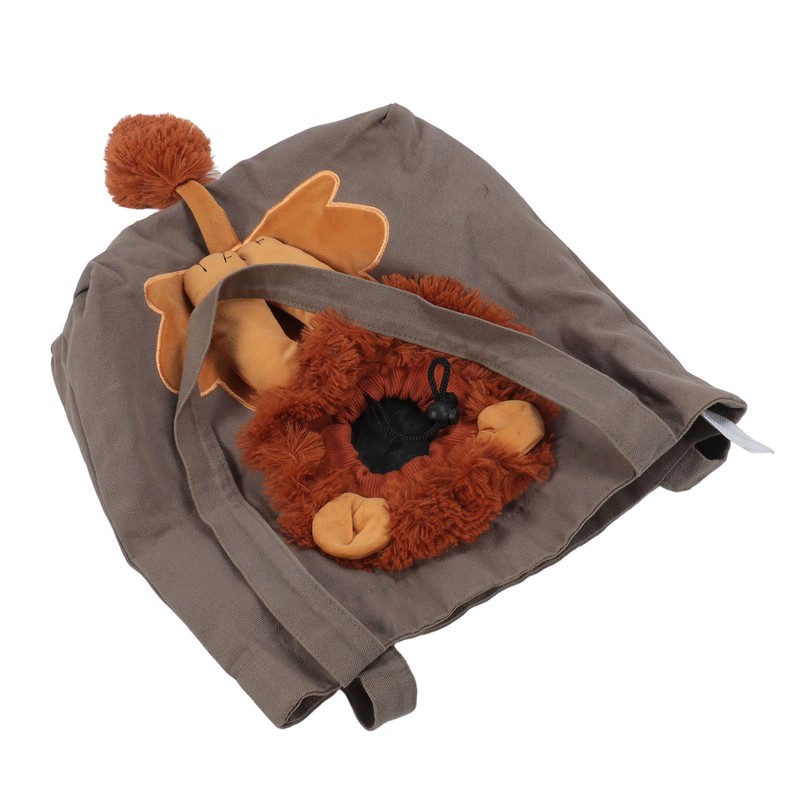 Pet Canvas Shoulder Bag Breathable Portable Pet Outing Shoulder Bag