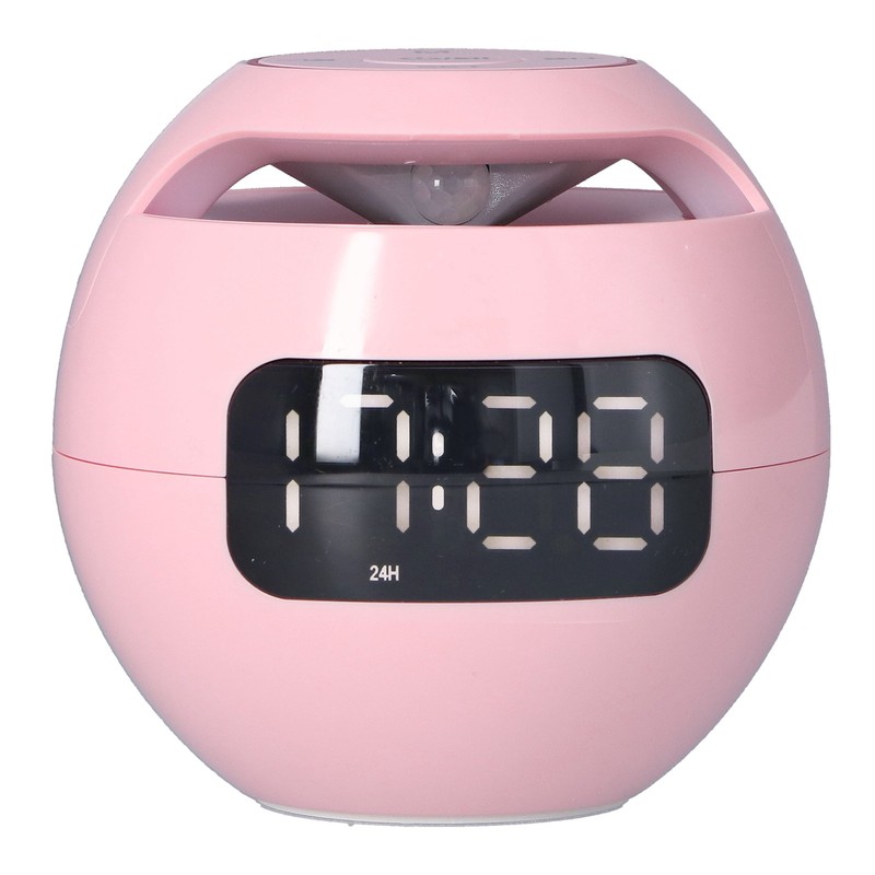Multifunctional Bluetooth 5.0 Alarm Clock Speaker Rechargeable Ball Shape Portable