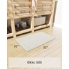Waffle Bath Mat, Super Absorbent Non Slip Bath Mat Ultra