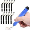 TuoYi Deburring Tool with 10 High Speed Steel Blades, Deburring