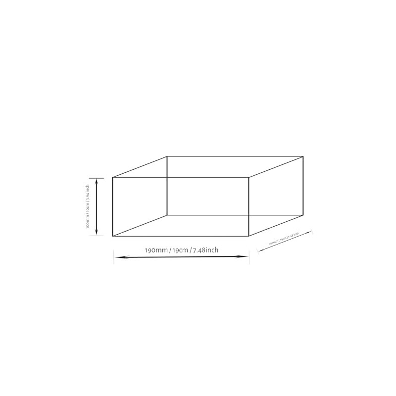 Versandkartons, einwandig, 19 x 18,6 x 10 cm, Royal Mail,