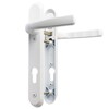 Avocet Affinity DHAFWHLLSA Lever Sprung Door Handle Set, White, Fixings
