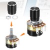 sourcing map 3 Pack WH138 Potentiometer 20K Ohm Single-Joint Variable