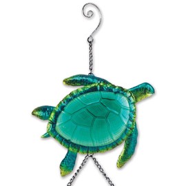 Sunset Vista 92543 Shoreline Carillón de viento, tortuga marina