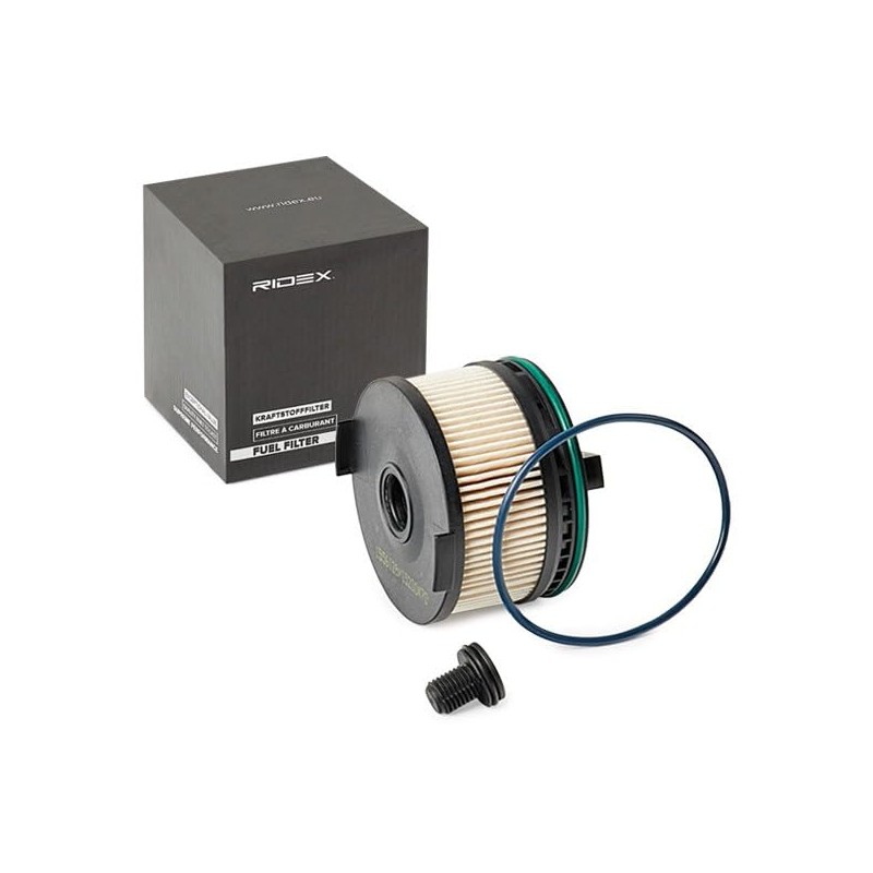 RIDEX 9F0495 Fuel Filter Insert with Seal